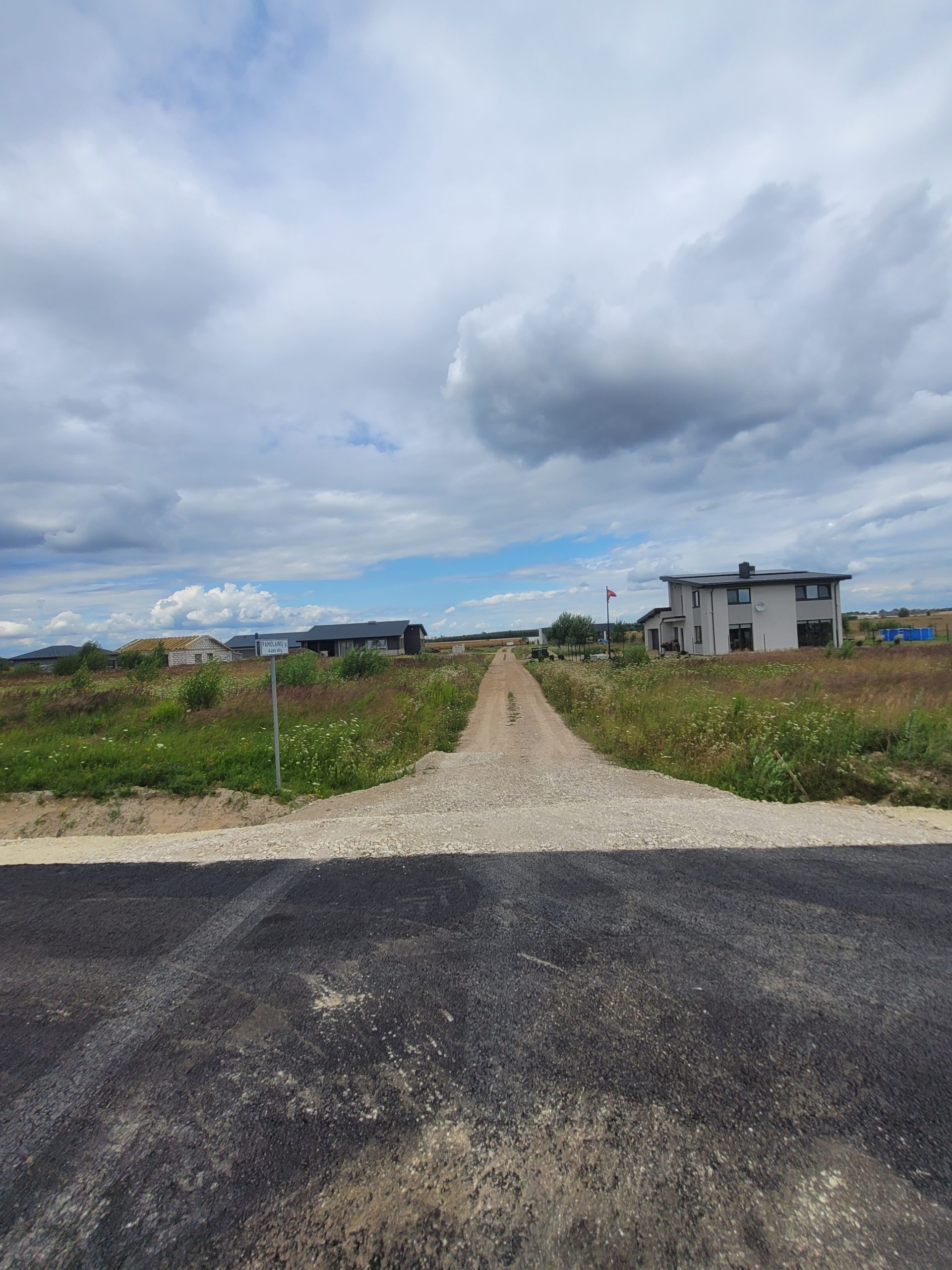 Read more about the article Naujas asfaltas,kelio apšvietimas ! Kaina tik 2300eu/aras. Stetiškėse, Pamolainių g., aklygatviuose. Namų valdos sklypai nuo 9 arų. Sparčiai plečiasi kvartalas. Galima pirkti išsimokėtinai be jokio pabrangimo !!!